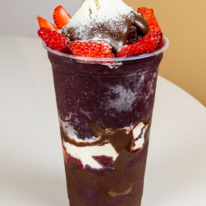 Açai Morango com Nutella de 500 ML
